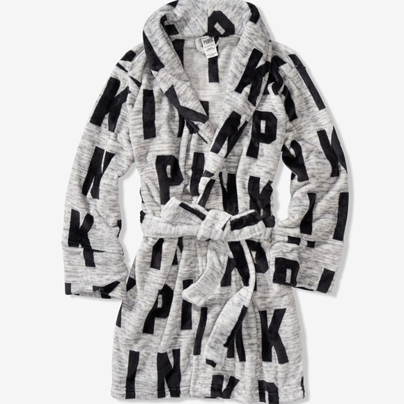 PINK Victoria's Secret Other - Victoria's Secret PINK Logo Super Soft Robe XS/S